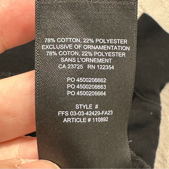 TNA Sweatfleece Cozy Fleece/Aritzia crop sweatshirt, neckline cut, size 1 - Picture 8 of 9